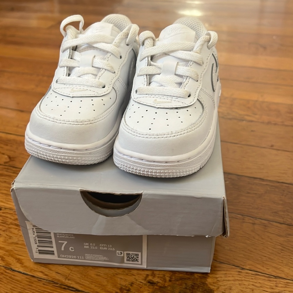 White Air Force 1 Toddler 7C